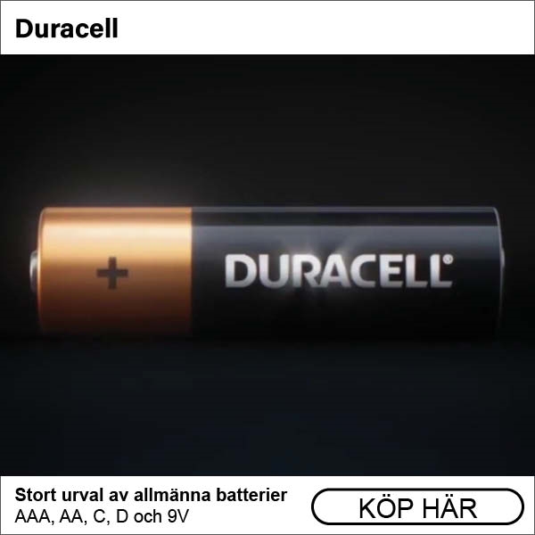 Duracell batterier